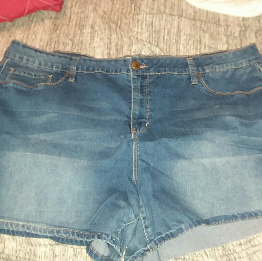 Medium Blue Jean Shorts